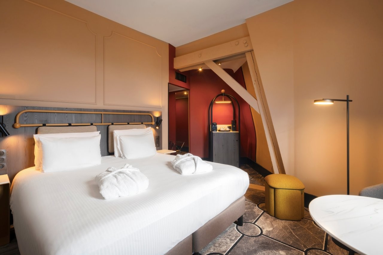 Chambre deluxe avec un lit queen size